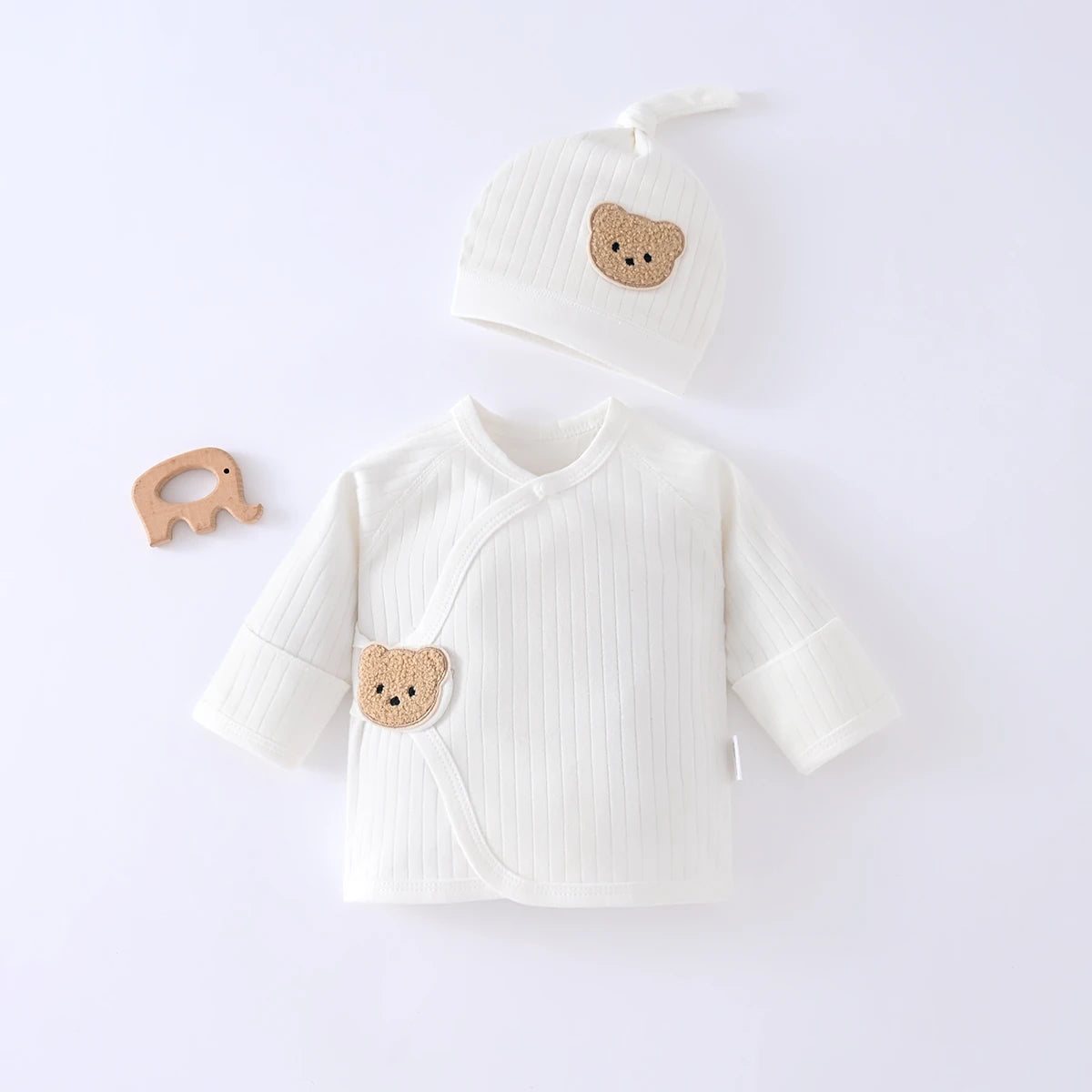 Newborn Boneless Half Back Clothes 100% Cotton  Boys Girls  Summer and Autumn Baby Jacket  Infant Top  Clothing