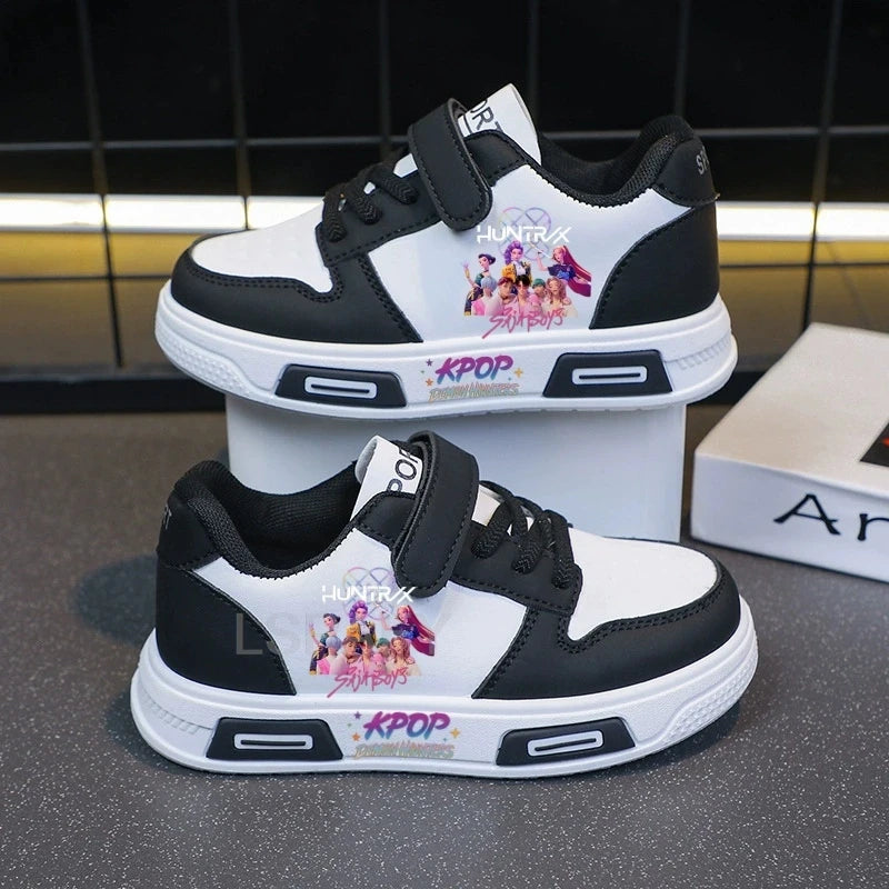 Hot Children's Fashion Casual Shoes Kids Student New Design White Sport Shoes Boys Girls Anti-slip Outdoor Breathable Sneakers