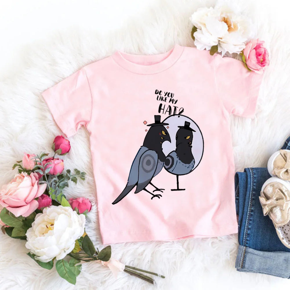 Fashion Movie Kids T-shirt KPop Demon Hunters  Funny Gift for Fans Tshirt K-Pop Demon Hunters Clothes Cool Girls Tee Top