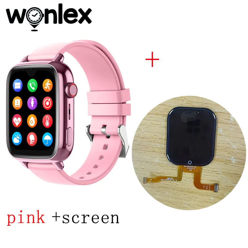 Wonlex 4G Watch Kids GPS WiFi Location KT34 Video Call SOS Alert Tracker Monitor Google Store Game Children's smart watch 2025