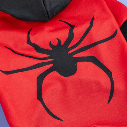 Pet Dog Cat Halloween Hoodies Scary Spider Shirt Dog Sweatshirts Apparel Comfortable Pet Turtleneck Puppy for Halloween  Holiday