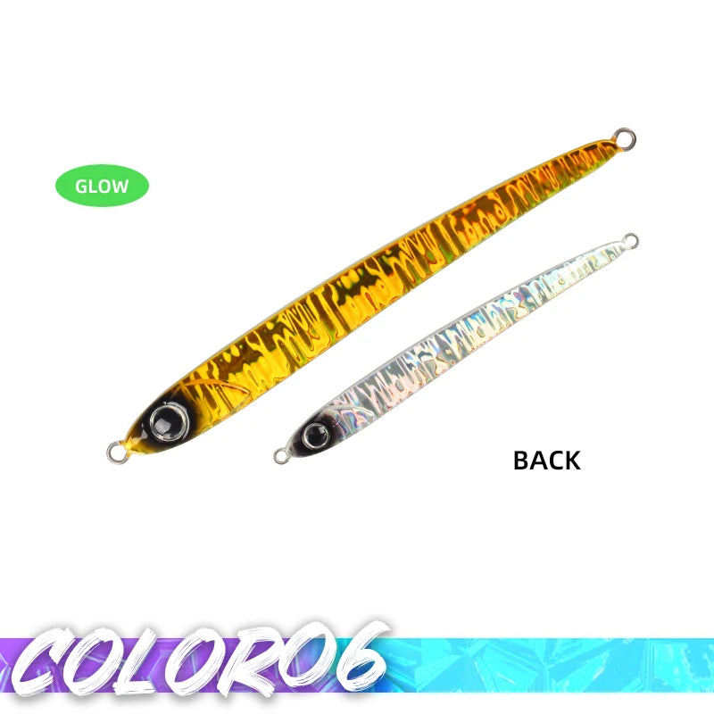 Sea Metal Jig False Bait 30g 45g 60g Lures Saltwater Fish Items Professional Tackle Fishing Lure Goods Perch Baits