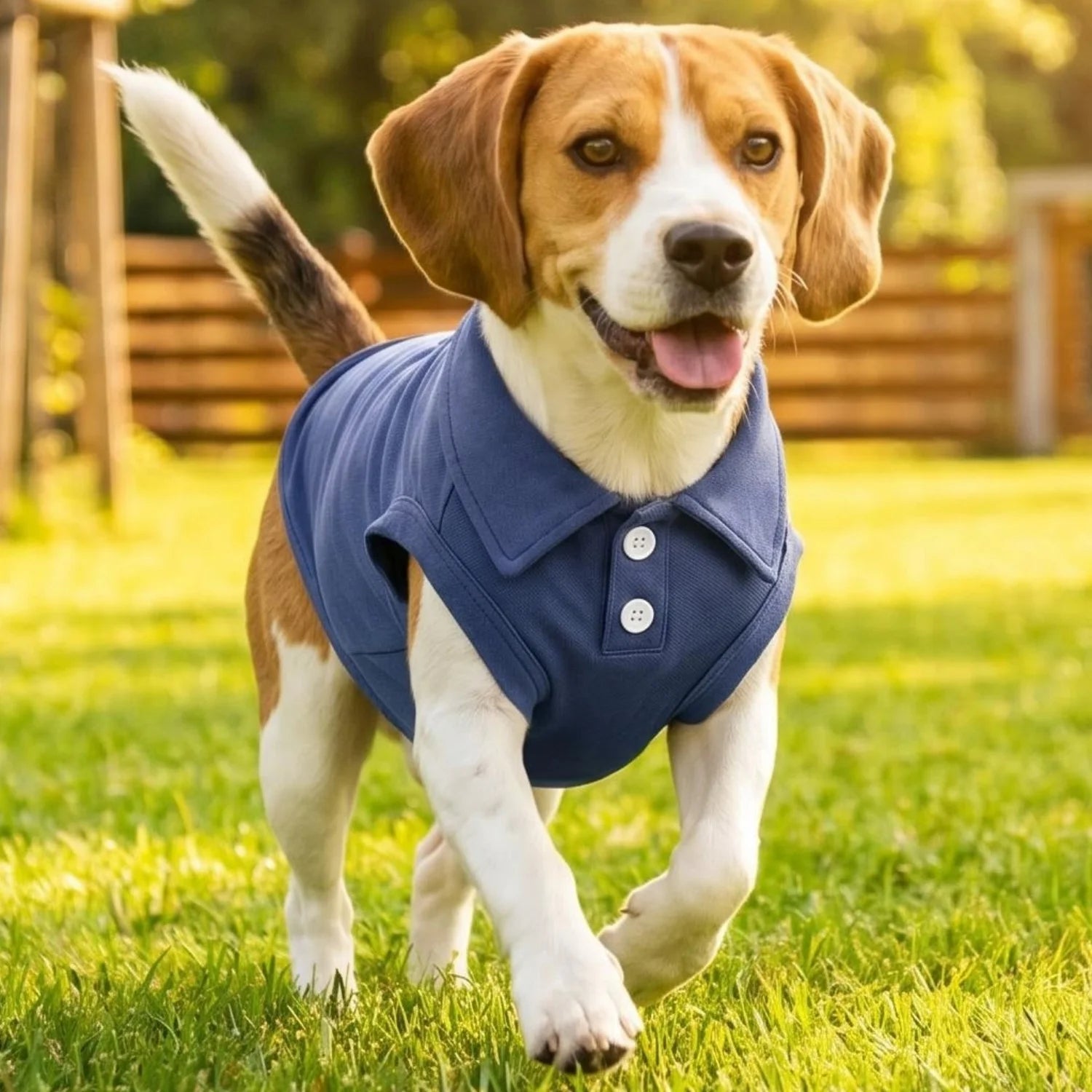 Panda Embroidered Pet Polo Shirt Soft Breathable Sleeveless Dog Clothing Daily Walking Outfit For All Small Medium Breeds