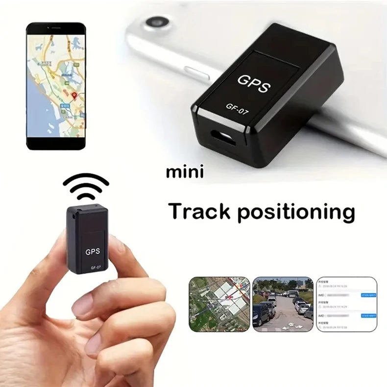 Mini GF-07 GPS Tracker Car Bike Bicycle Pets Children Real Time Tracking Positioner Strong Magnetic Anti-lost Locator ﻿
