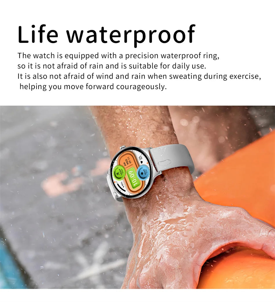 2026 New Ultra Slim AMOLED Smart Watch Women Screen Always Display Time Heart Rate BT Calling High-end Fashion Smartwatch