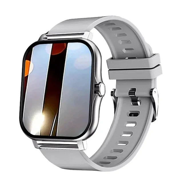 1.83'' Sport Smart Watch Fitness Clock Health Monitor Waterproof Smartwatch Wireless Call Watches for Men Women IOS Android 2025