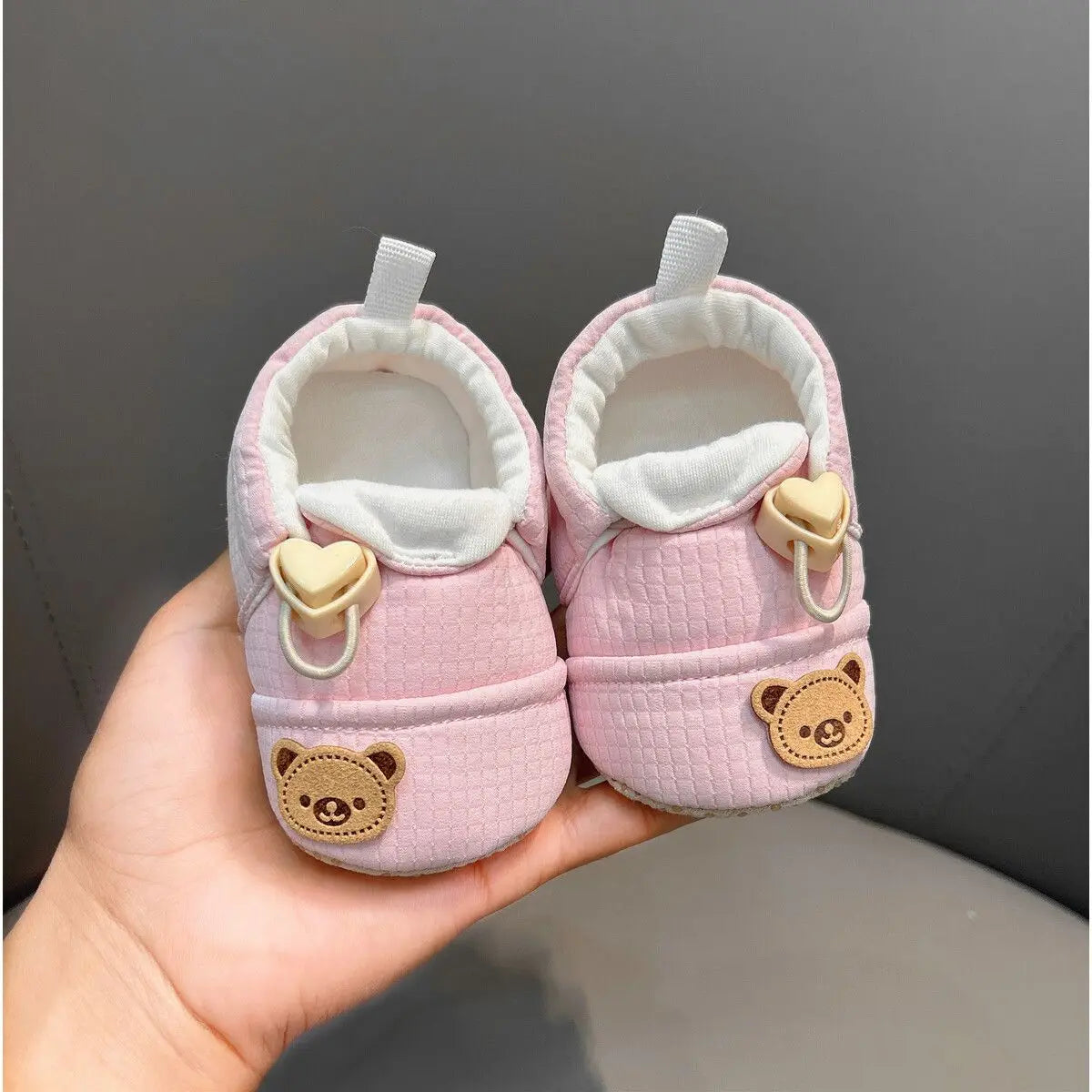 2026 New Baby Shoes 0-18M Lightweight One Piece Super Soft Non Slip Cute Spring Autumn Footwear