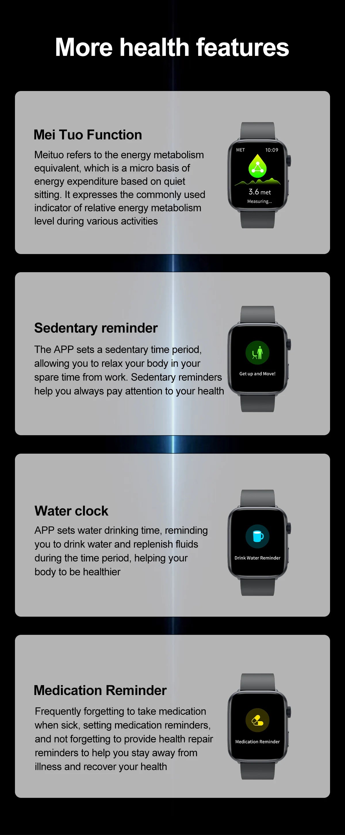New Fashion NC SmartWatch For Men 1.85'' 240*284 AMOLED Screen Bluetooth Call Health Monitor Waterproof Sport Smartwatches Women