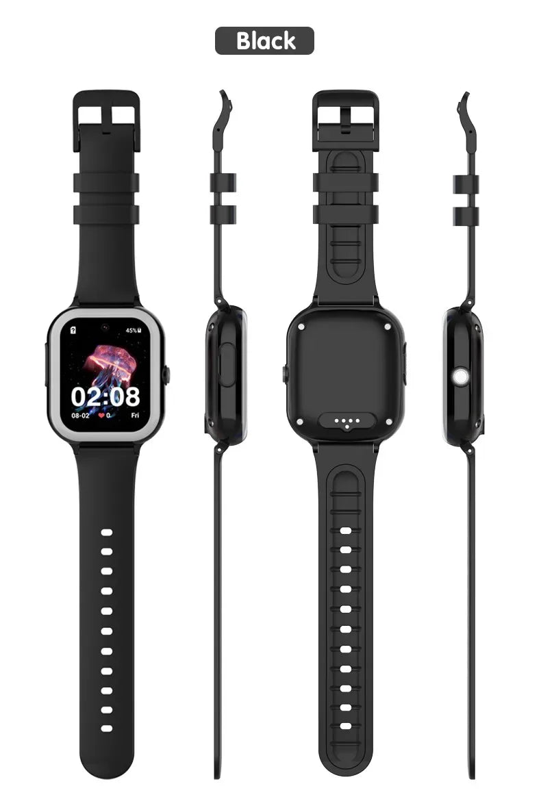 Wonlex KT31 Smart Watch for Children 4G SOS WIFI GPS Tracker AMOLED HD screen Video Call 900mAh Battery Kids SmartWatch Whatsapp
