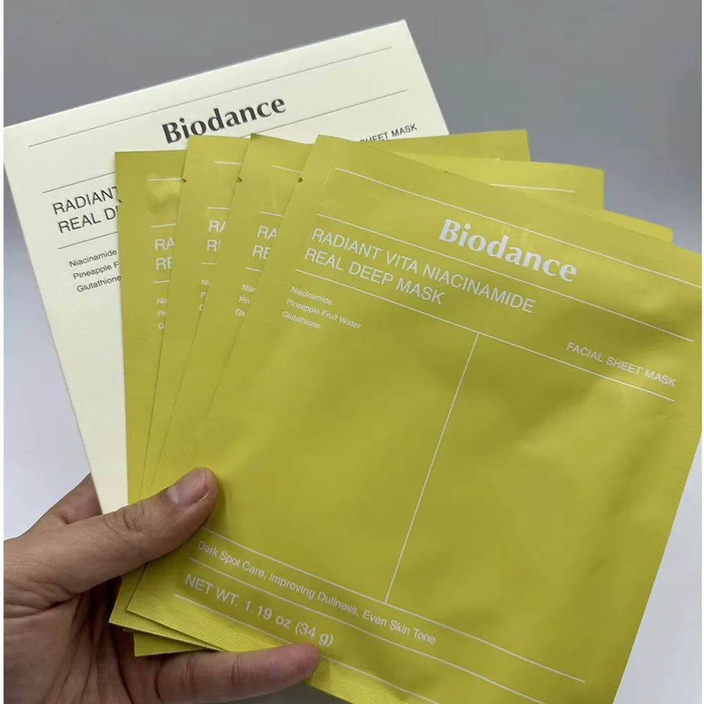 Biodance Collagen Face Mask Highly Effective Hydration And Moisturizing Improve Skin Elasticity Soothing And Brightening Korean