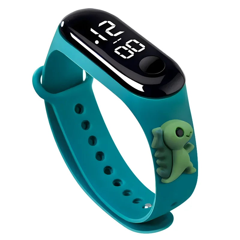 Waterproof Children's Smart Watch Cartoon LED Digital – Fun Electronics Wristwatch Birthday Gift for Kids Age 2-15 - I YAN