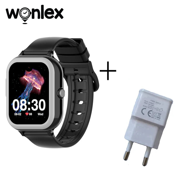 Wonlex KT31 Smart Watch for Children 4G SOS WIFI GPS Tracker AMOLED HD screen Video Call 900mAh Battery Kids SmartWatch Whatsapp