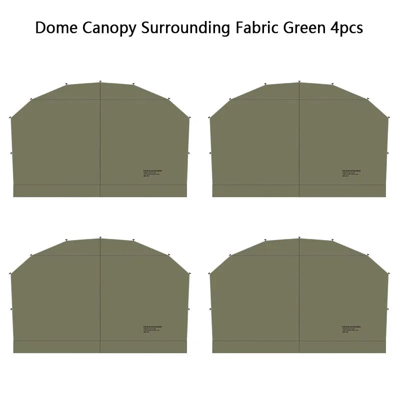 ShineTrip Outdoor Dome Tent Rainproof Sunproof Self Drive Waterproof Shade Coated Silver Canopy Camping Combination