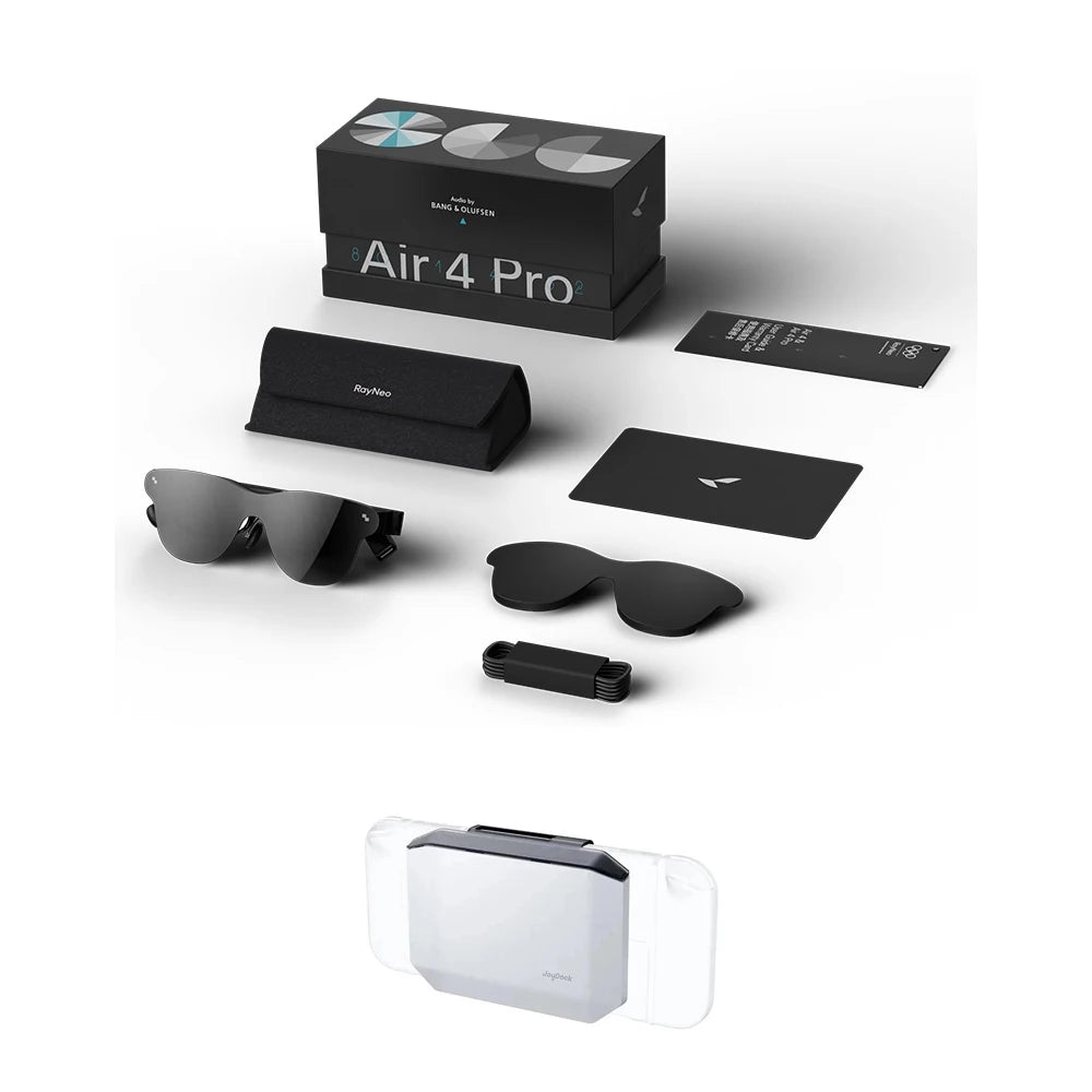  Rayneo Air 4 Pro 3G AR ai vr Glasses IPX-5 Waterproof 4K Video Capture Sound, HDR10 Display, 135" Virtual Screen 3
