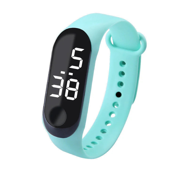 Fashion Digital Children's Watch Touch LED – Waterproof Sport Wristband Bracelet for Girls & Boys - I YAN