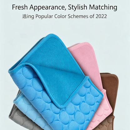DualPet Dog Cat Summer Cooling Pad Mat Washable Puppy Big Dog Ice Gel Bed Mattress Cool Mascotas Cushion Blanket