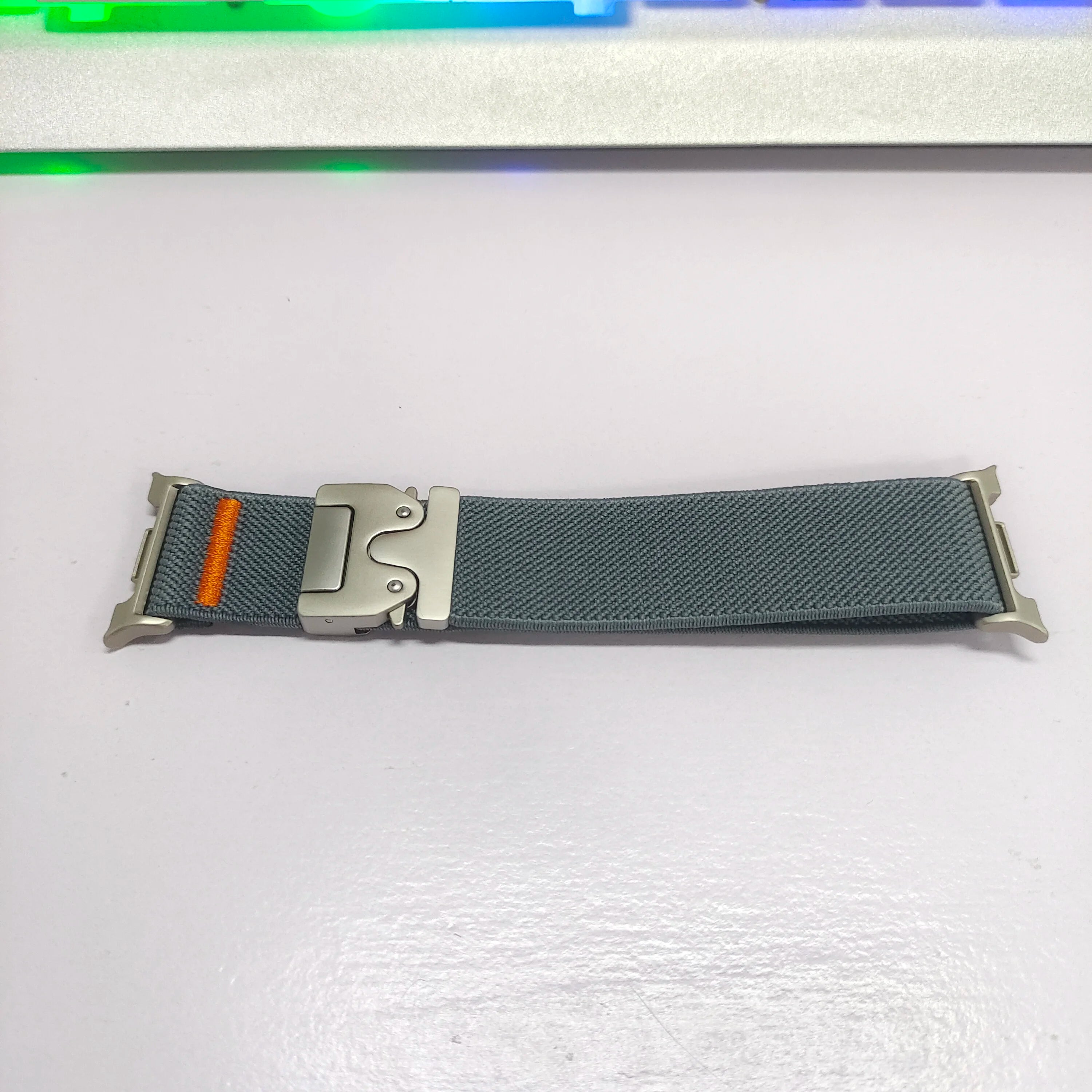 Parachute Strap For Samsung Galaxy Watch 8 40mm 44mm stretch Nylon correa pulseira Bracelet for Galaxy Watch 8 classic Band 46mm