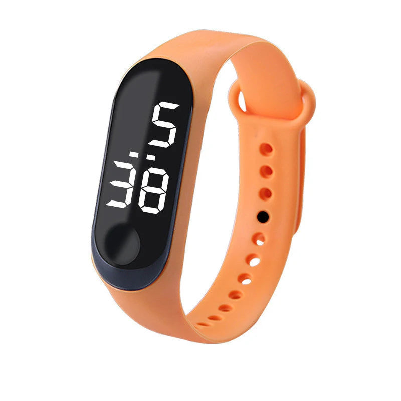 Fashion Digital Children's Watch Touch LED – Waterproof Sport Wristband Bracelet for Girls & Boys - I YAN