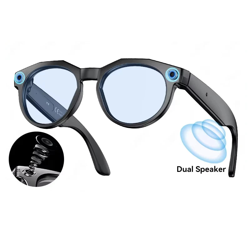 2026 8K HD AI Smart Glasses Men Chat GPT 800MP Camera Bluetooth Call AI Translation Voice Assistant Control Sunglasses Women