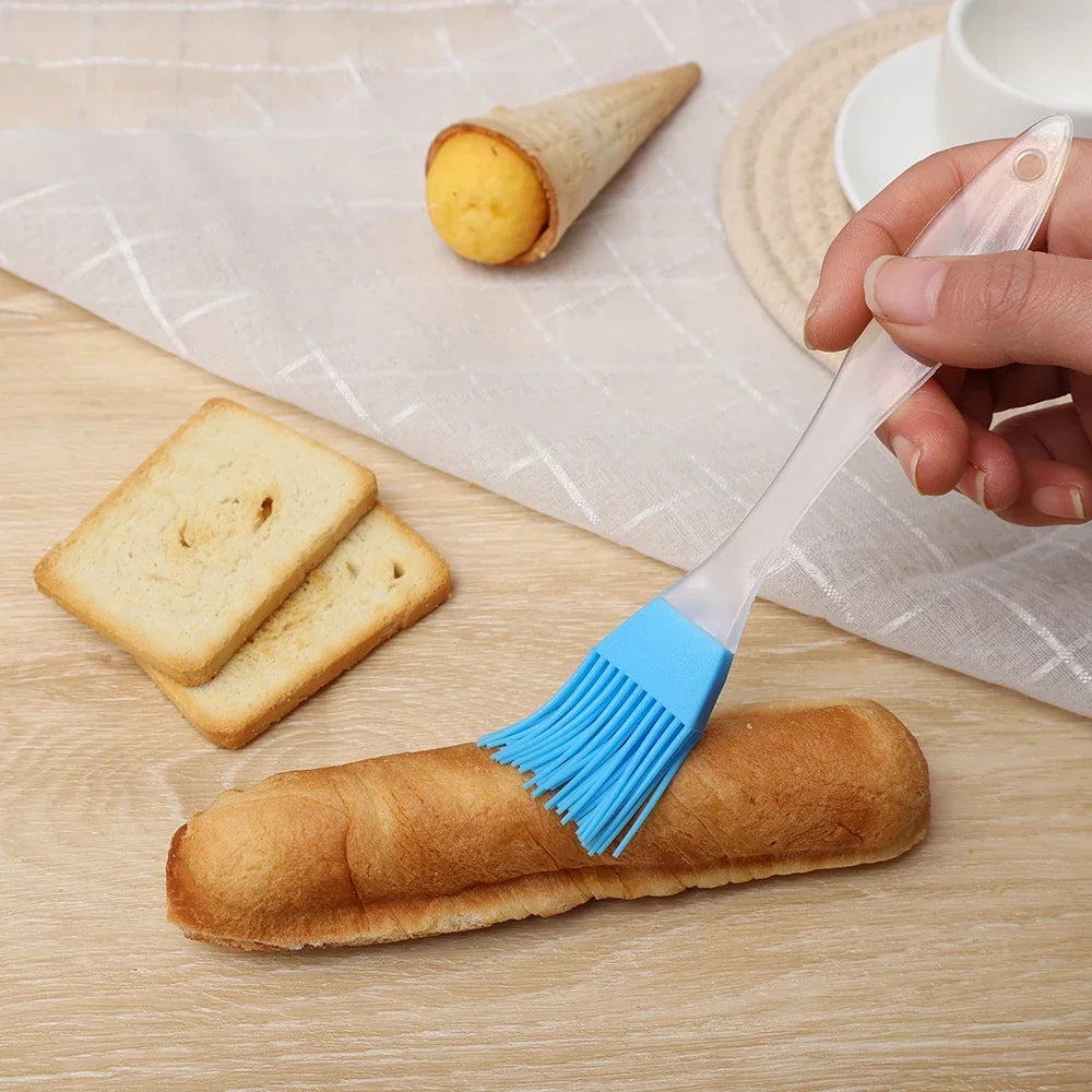 4/1PCS Silicone Barbecue Brush Pastry Grill Bread Oil Brush Split Type High Temperature Resistant BBQ Cake Baking Tool Bakeware