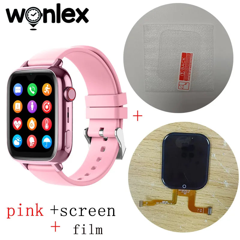 Wonlex 4G Watch Kids GPS WiFi Location KT34 Video Call SOS Alert Tracker Monitor Google Store Game Children's smart watch 2025