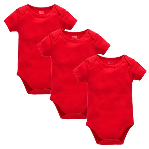 Kavkas baby bodysuits by I YAN, 3 or 5 pack of white cotton short sleeve bodysuits for newborns and toddlers 0-24 months.