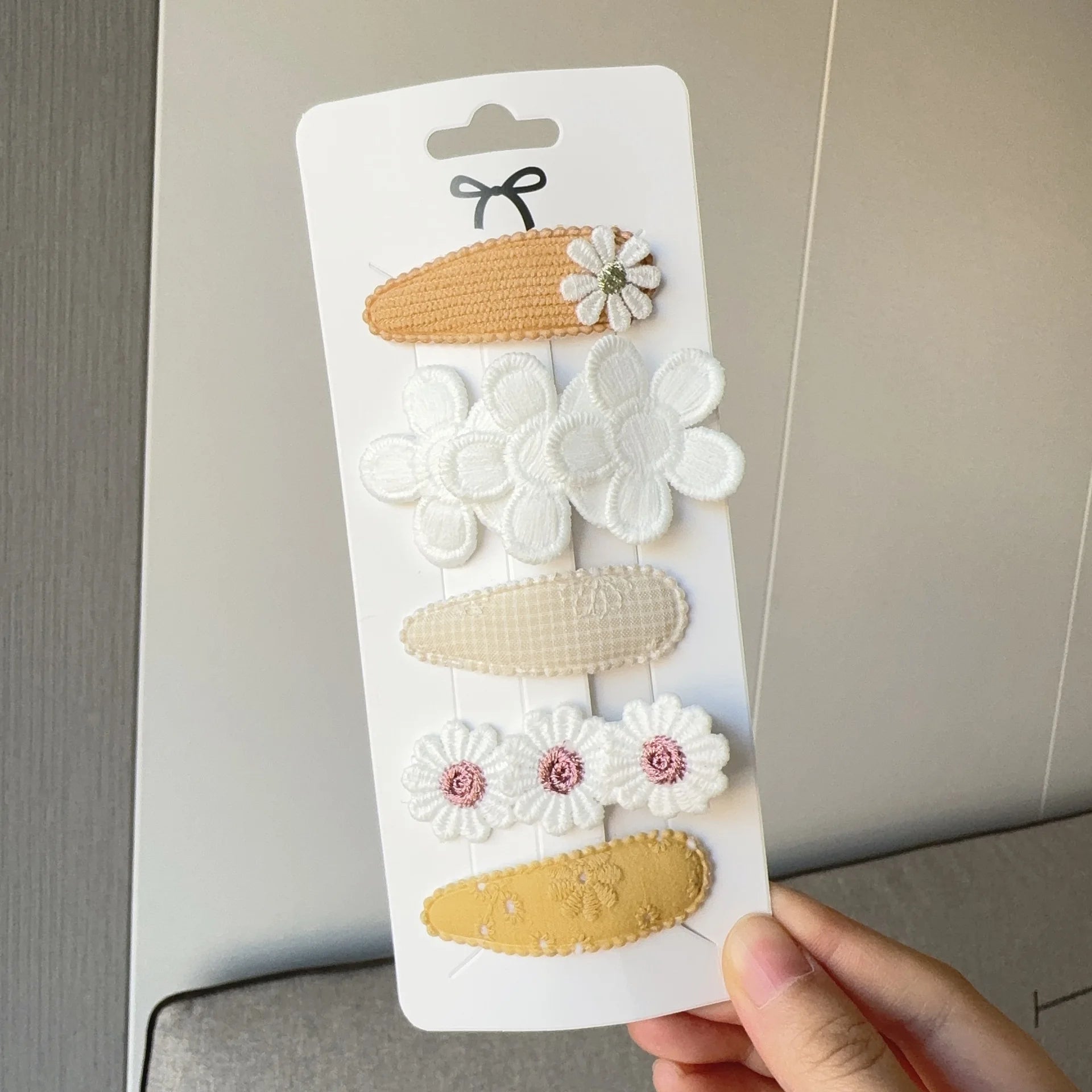 2025 Cute Flower Hairpins Set Children Baby Girls Kids Hair Clips Pin Barrettes Accessories Hairclip Headwear Headdress Ornament