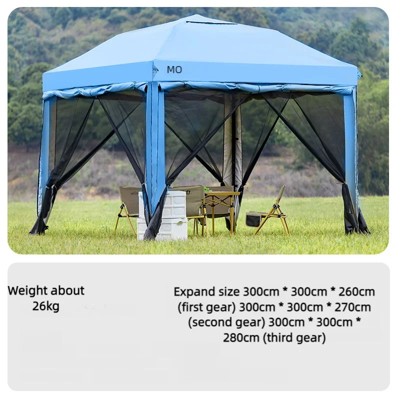 Outdoor 10x10 feet Pop up Canopy Gazebo Tent Straight Leg with 4 Double Layer Sidewall Perfect Instan Event Shelter Air Vent Top