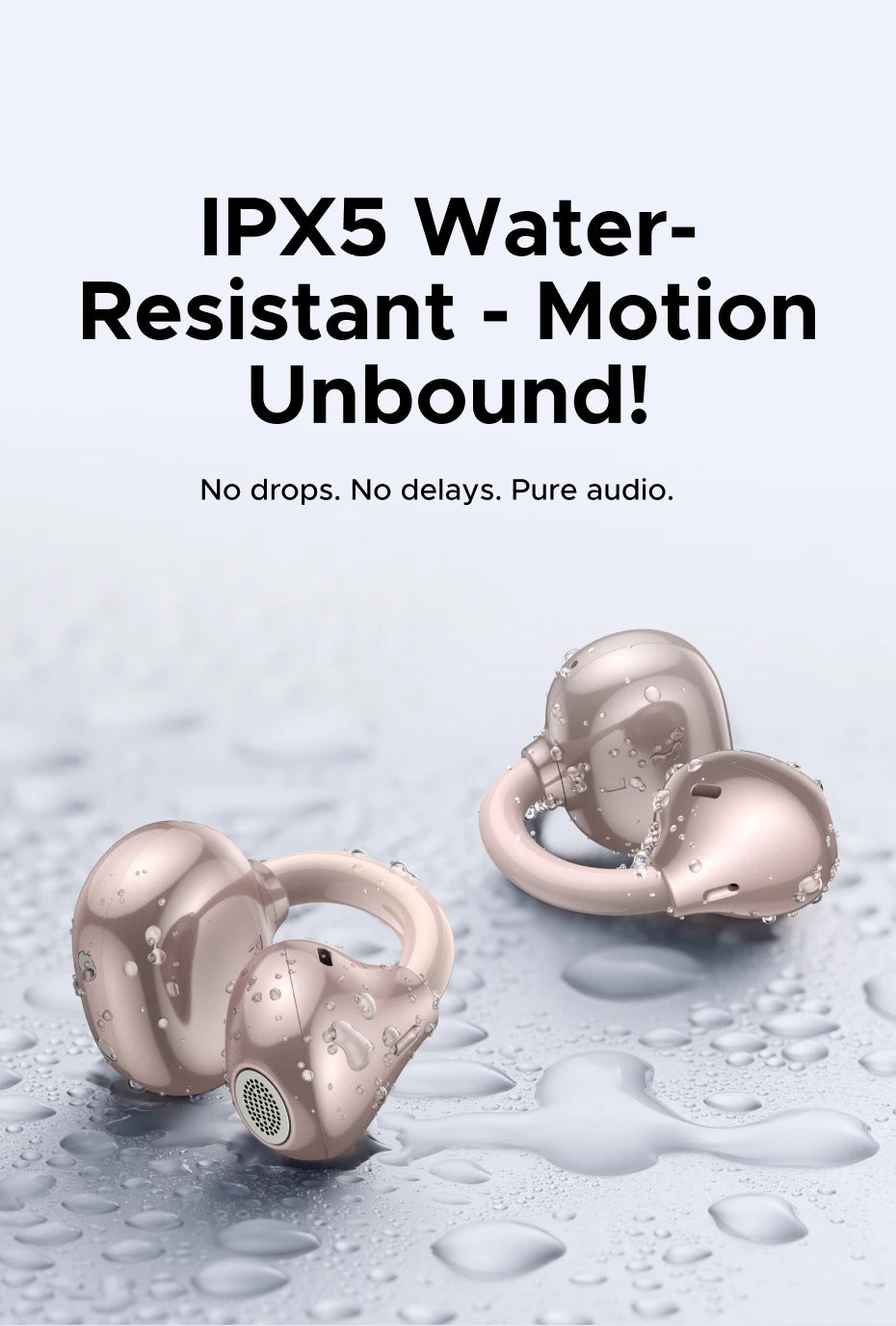 UGREEN Ear Clip EarBuds OWS Wireless Bluetooth Earphones TWS Headphones