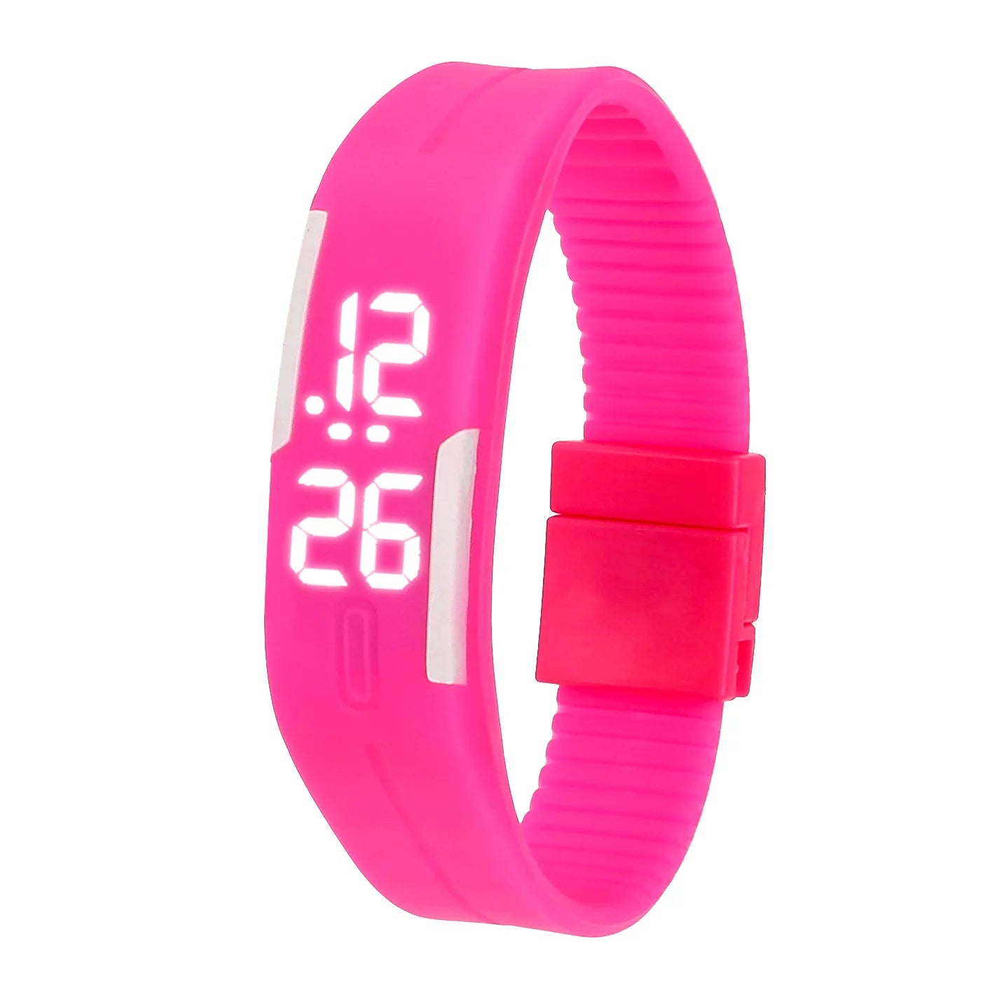 Sport Digital Children's Watch LED Display – Silicone Strap Wristwatch for Boys & Girls Students - I YAN