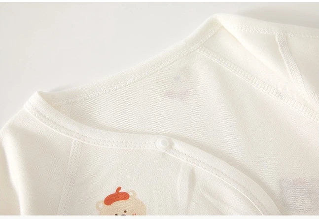 AYNIGIELL High-Quality Newborn Baby Jumpsuit Four Season Cute Children's Jumpsuit 0-6M Cute Baby Girl Male Baby Clothing - I YAN