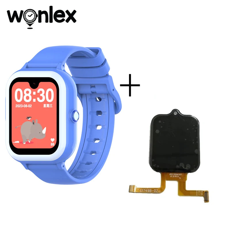 Wonlex KT31 Smart Watch for Children 4G SOS WIFI GPS Tracker AMOLED HD screen Video Call 900mAh Battery Kids SmartWatch Whatsapp