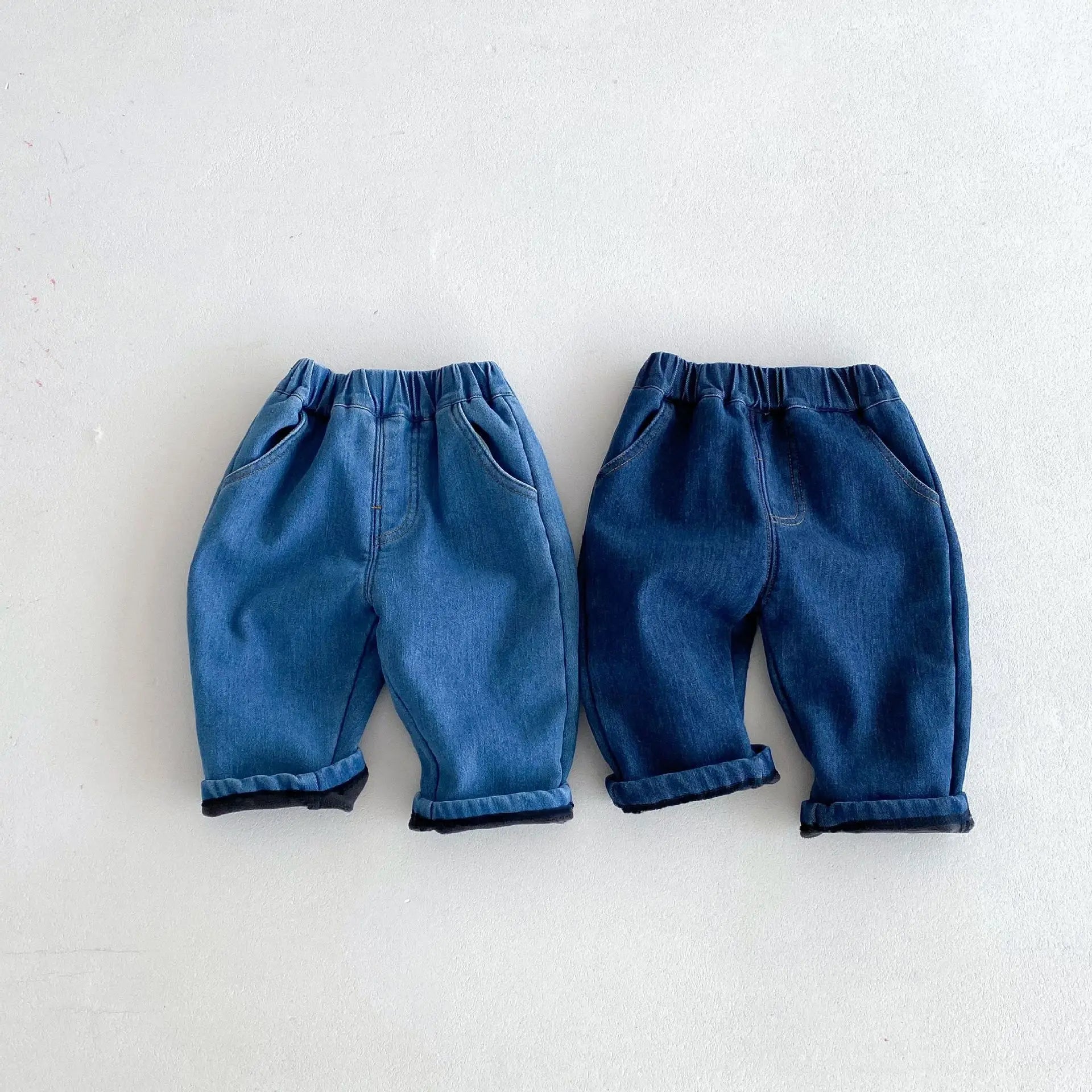 Spring Autumn New Baby Pants Casual Denim 9M-5T Kids  Straight Jeans Soft Toddler Girls Fashion Trousers 3 Colors