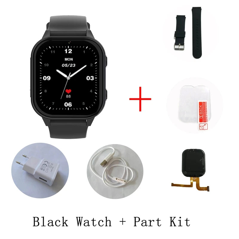Wonlex 4G Smart Watch Kid SOS GPS WiFi Wristwatch Whatsapp KT19Pro Android8.1 with Video Call Camera Monitor Children smartwatch
