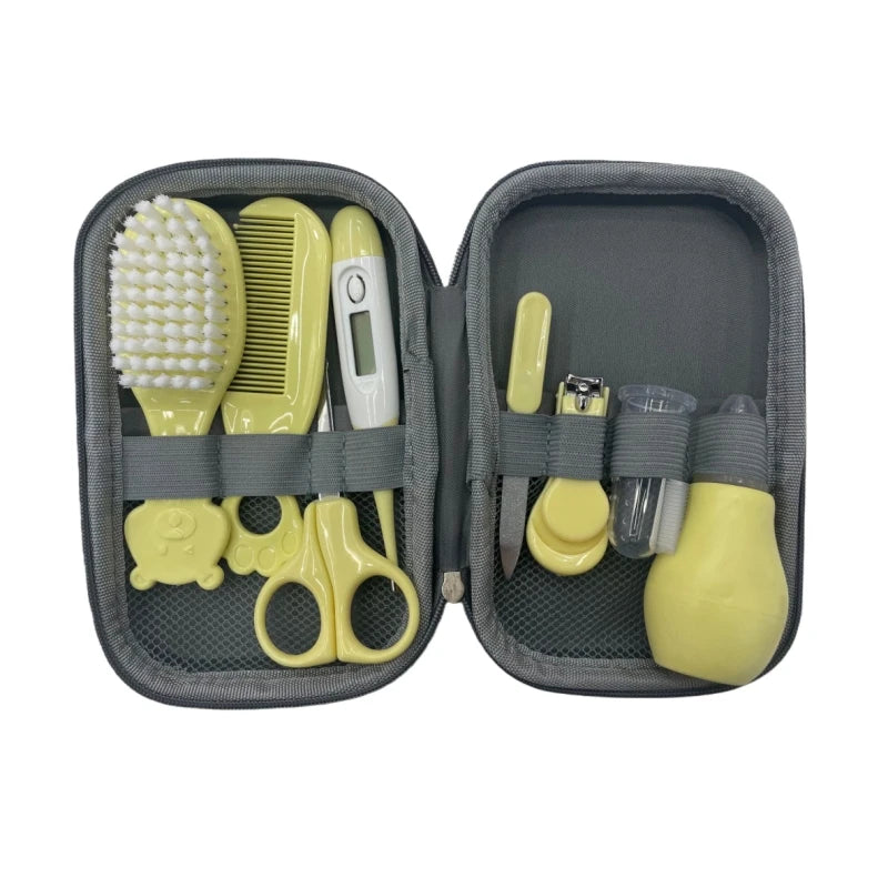 Baby Care Kit 8-Piece Set – Newborn Grooming & Healthcare Gift - I YAN