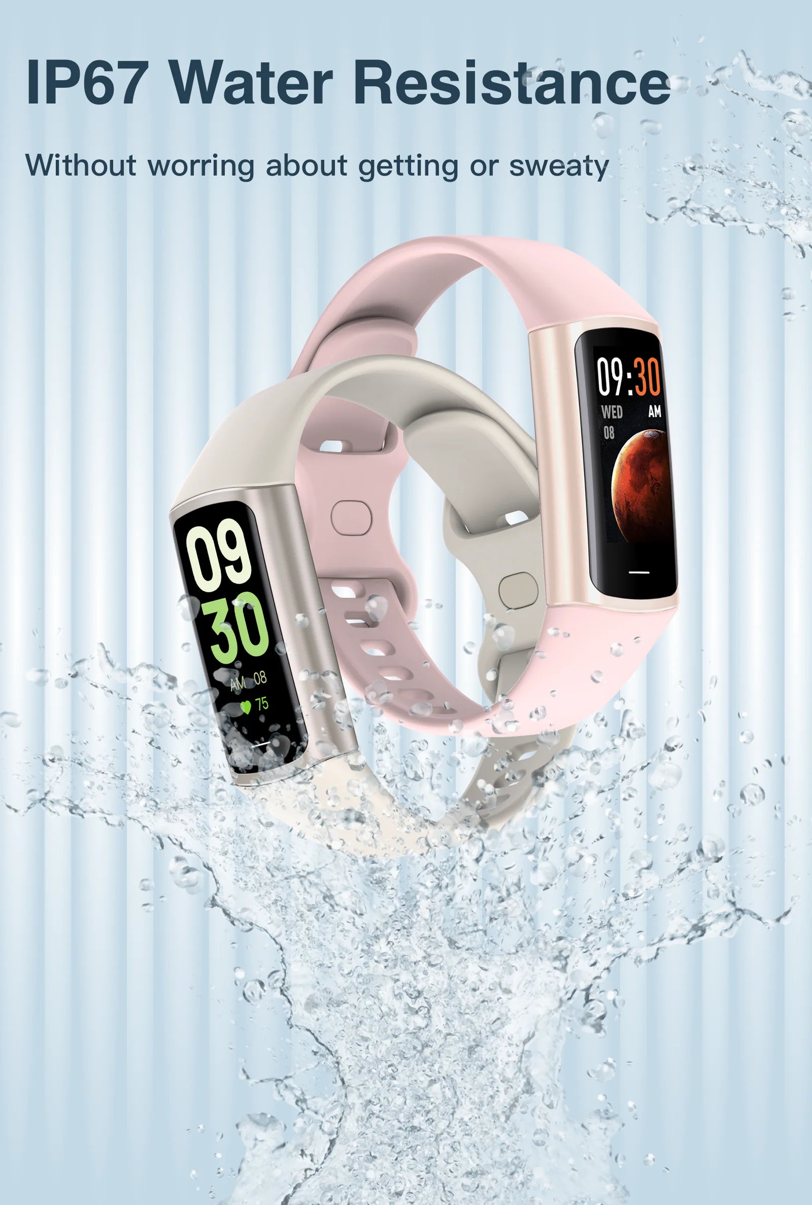 LIGE Smartwatch Sports Fitness Tracker Smart Watch For Men Women Heart Rate Blood Oxygen Sleep Monitor Waterproof Smart Bracelet
