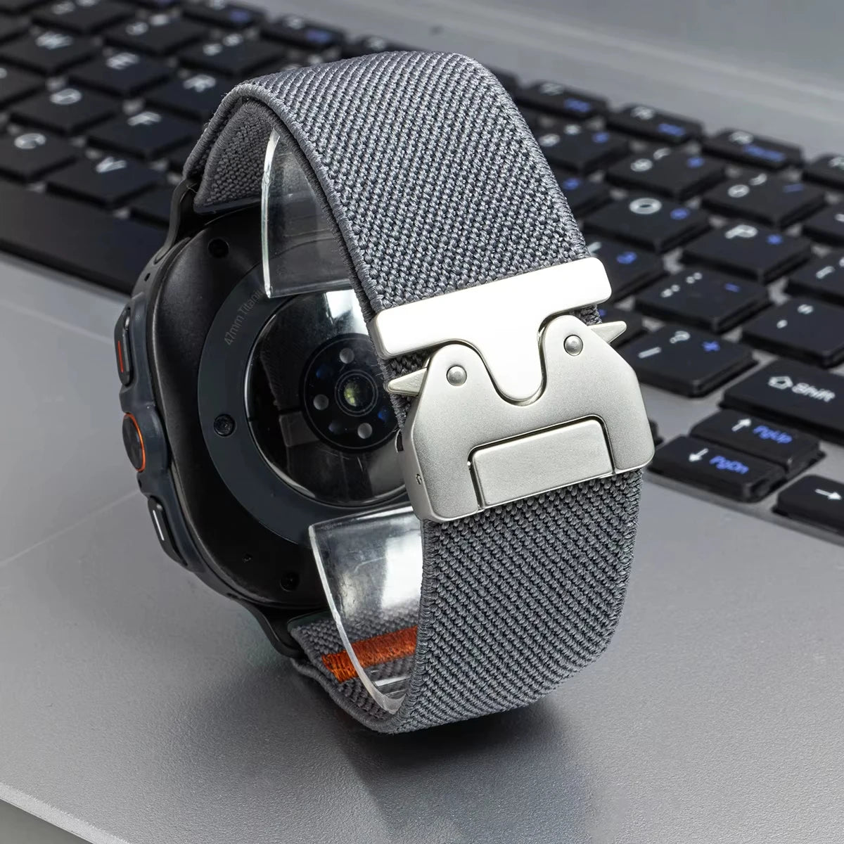 Parachute Strap For Samsung Galaxy Watch 8 40mm 44mm stretch Nylon correa pulseira Bracelet for Galaxy Watch 8 classic Band 46mm