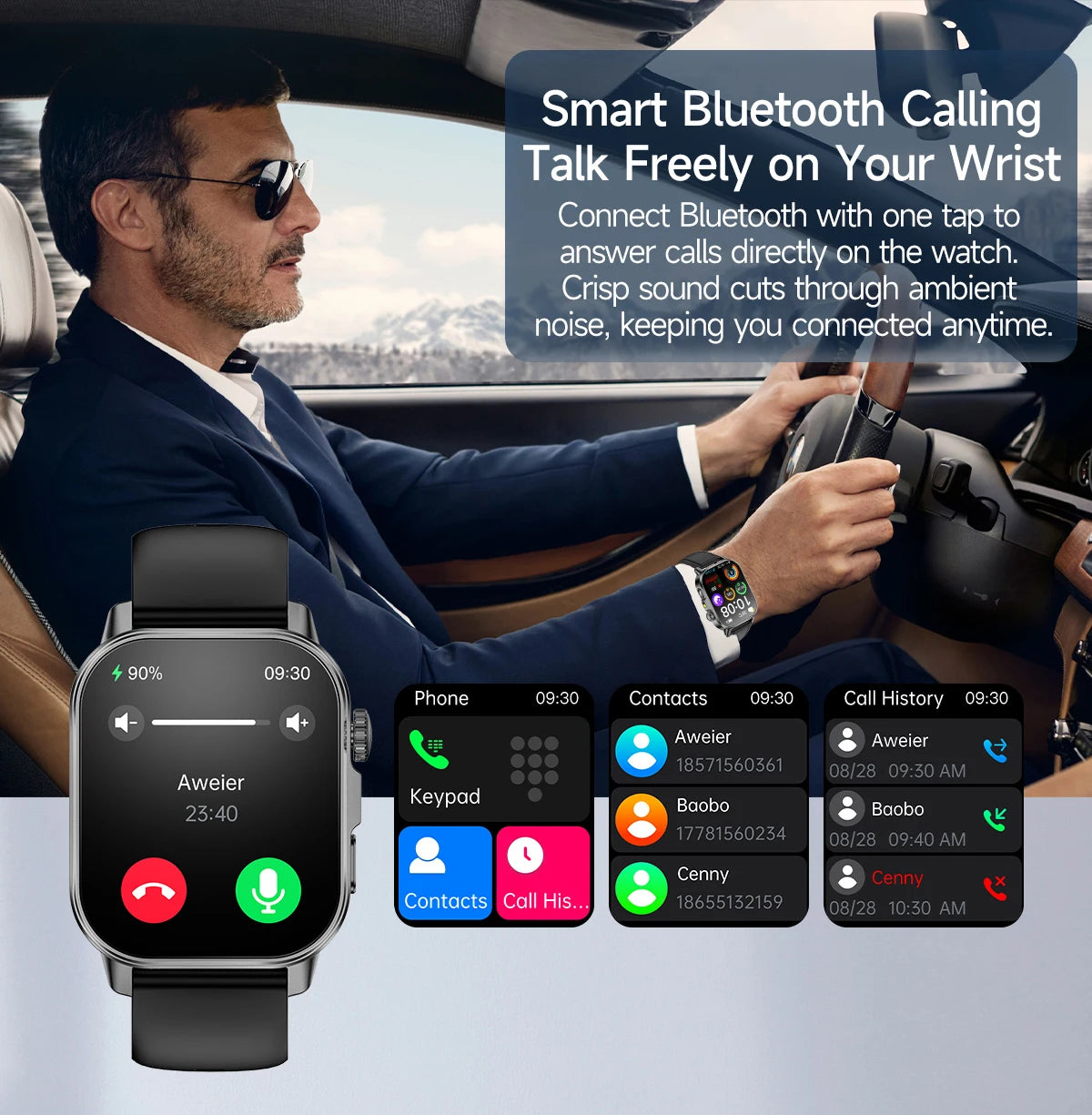 2026 New ECG + PPG Smart Healthy Diagnosis Surveillance Women Body Analysis Blood Pressure Lipid Uric Acid Health SmartWatch Men
