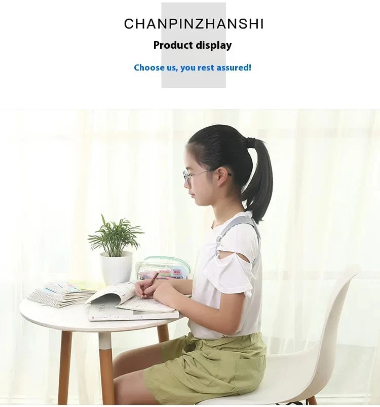 2026 New Smart Posture Corrector Rechargeable Back Brace 8 Shape Vibration Reminder 400mAh Battery for Work Study Office Home - I YAN