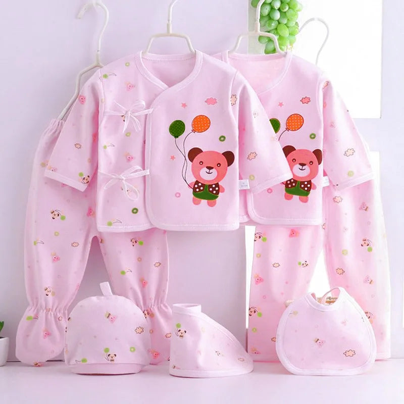 18-Piece Newborn Baby Gift Set – 100% Cotton Layette Box for Boys & Girls - I YAN