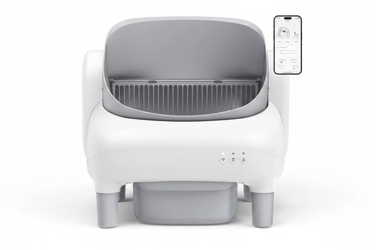 Smart Auto Self-Cleaning Litter Box – 10.5L Waste Bin, 14-Day Capacity & App Health Monitoring for Multi-Cat Homes