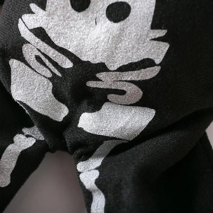 Glow-in-the-Dark Dog Skeleton Halloween Costume – Funny Pet Outfit
