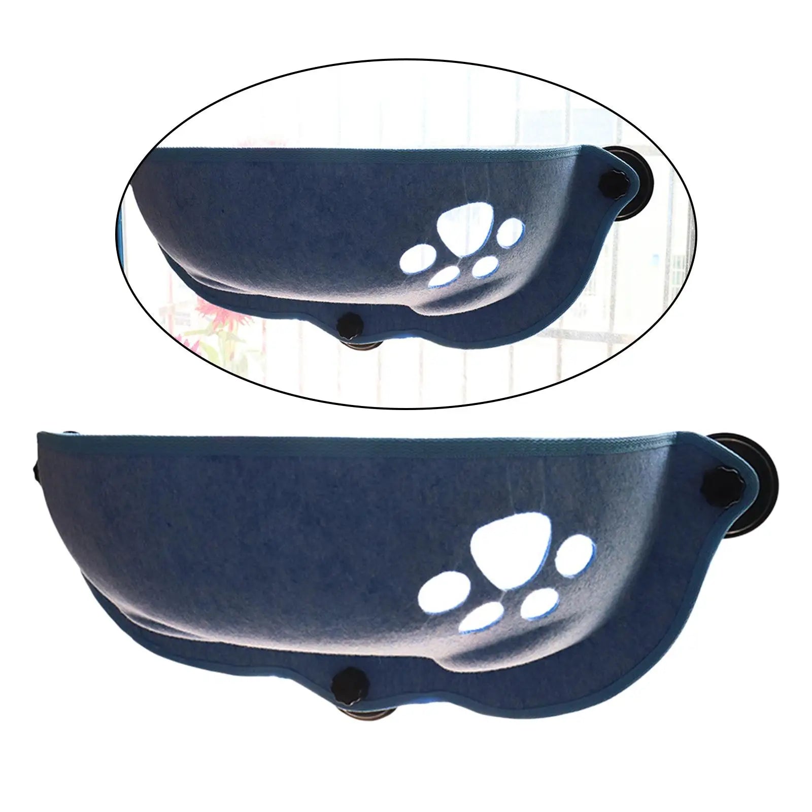 Cat Hammock Window Mounted Cars Bed Suction Cup Pet Perch Washable Pad