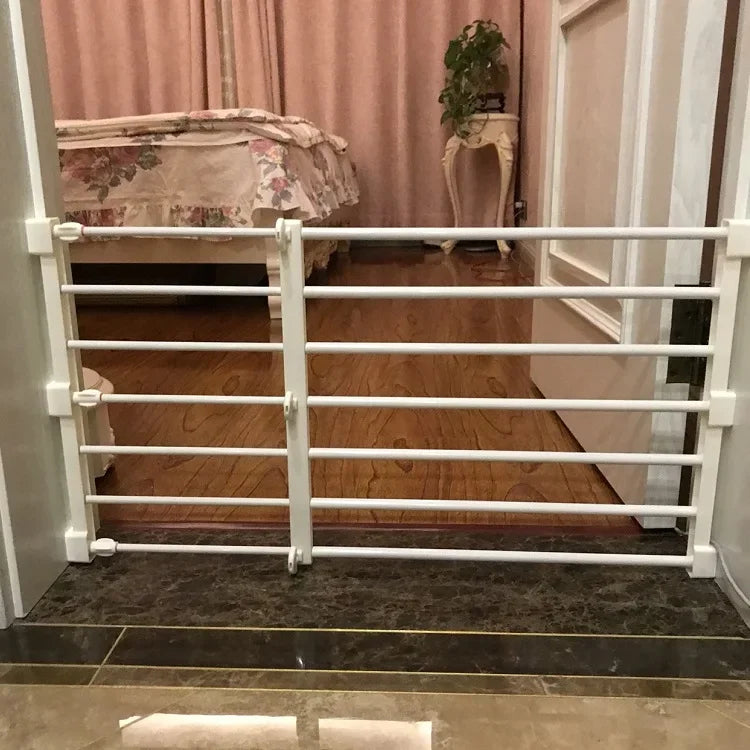 Baby Fence Playpen for Dog Safety Gate Pets Indoor Retractable Pet Isolating Room Plastic Stair Door