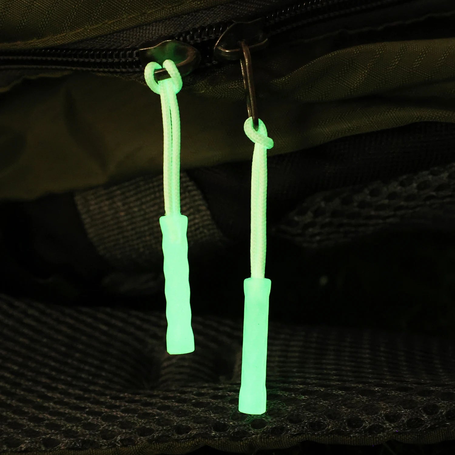 Luminous Zipper Travel Bag Zipper Anti-loss Anchor Rope Outdoor Tent Backpack Pull Ring To Replace The Rope Buckle Pendant