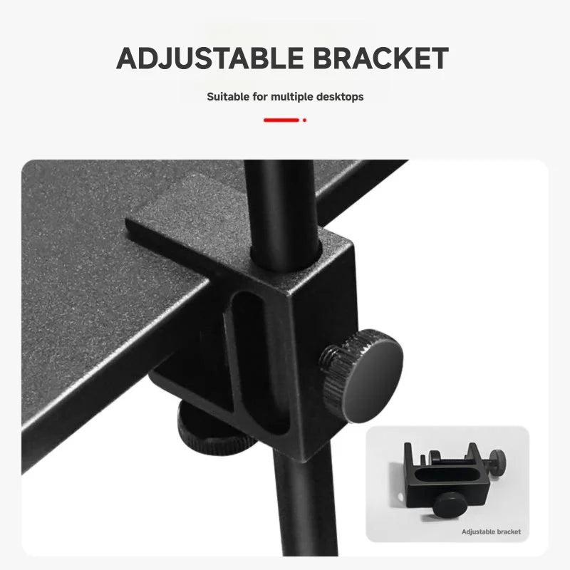 WESTTUNE Outdoor Lamp Stand Hook 360° Full space adjustment Lamp Pole Stand Portable Folding Camping Lantern Stands for Picnic