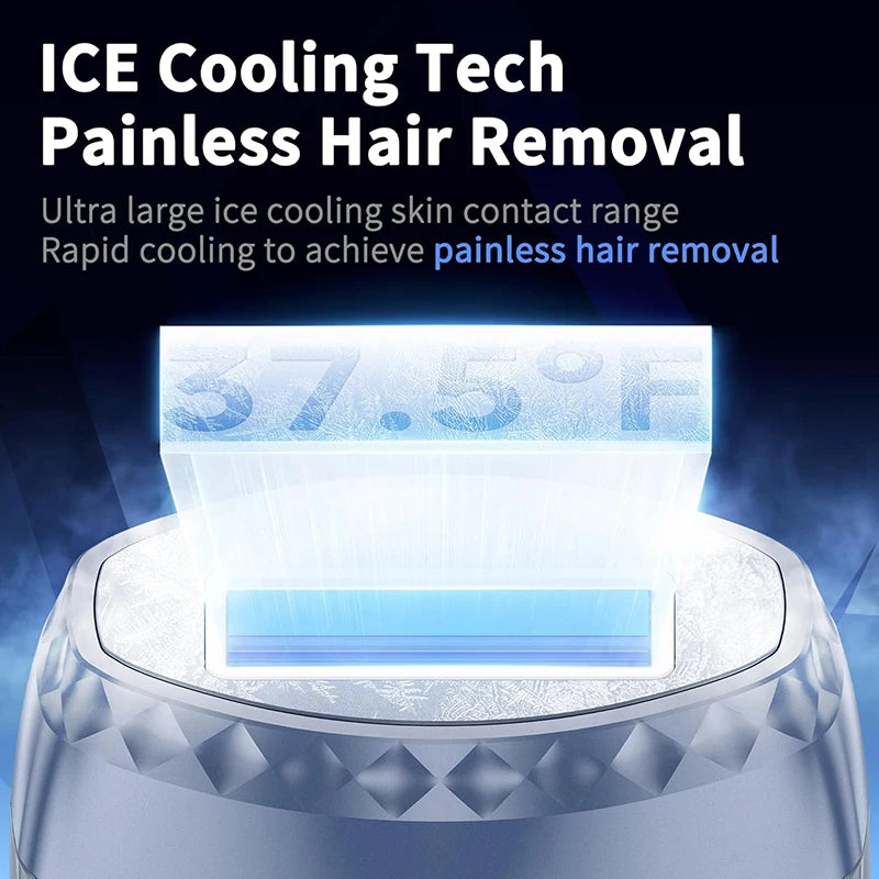 Mlay T18 ICE Cooling Hair Removal Device With Unlimited Shots IPL Laser Home Use Epilator Painless For Whole Body Women Men