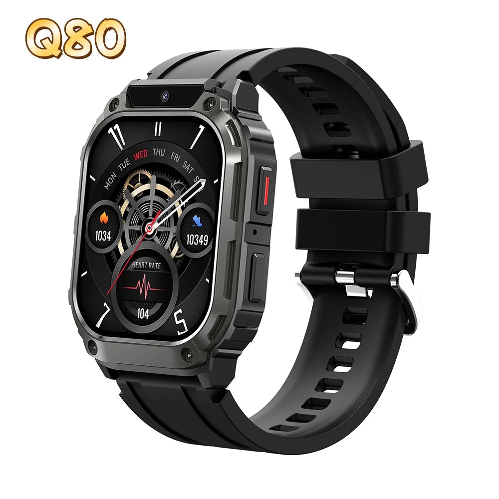 Smart Watch Android 4G SIM Card 1.96inch HD Screen with GPS WIFI Front Camera Video Call Sport Ourdoor for Men Women Kids