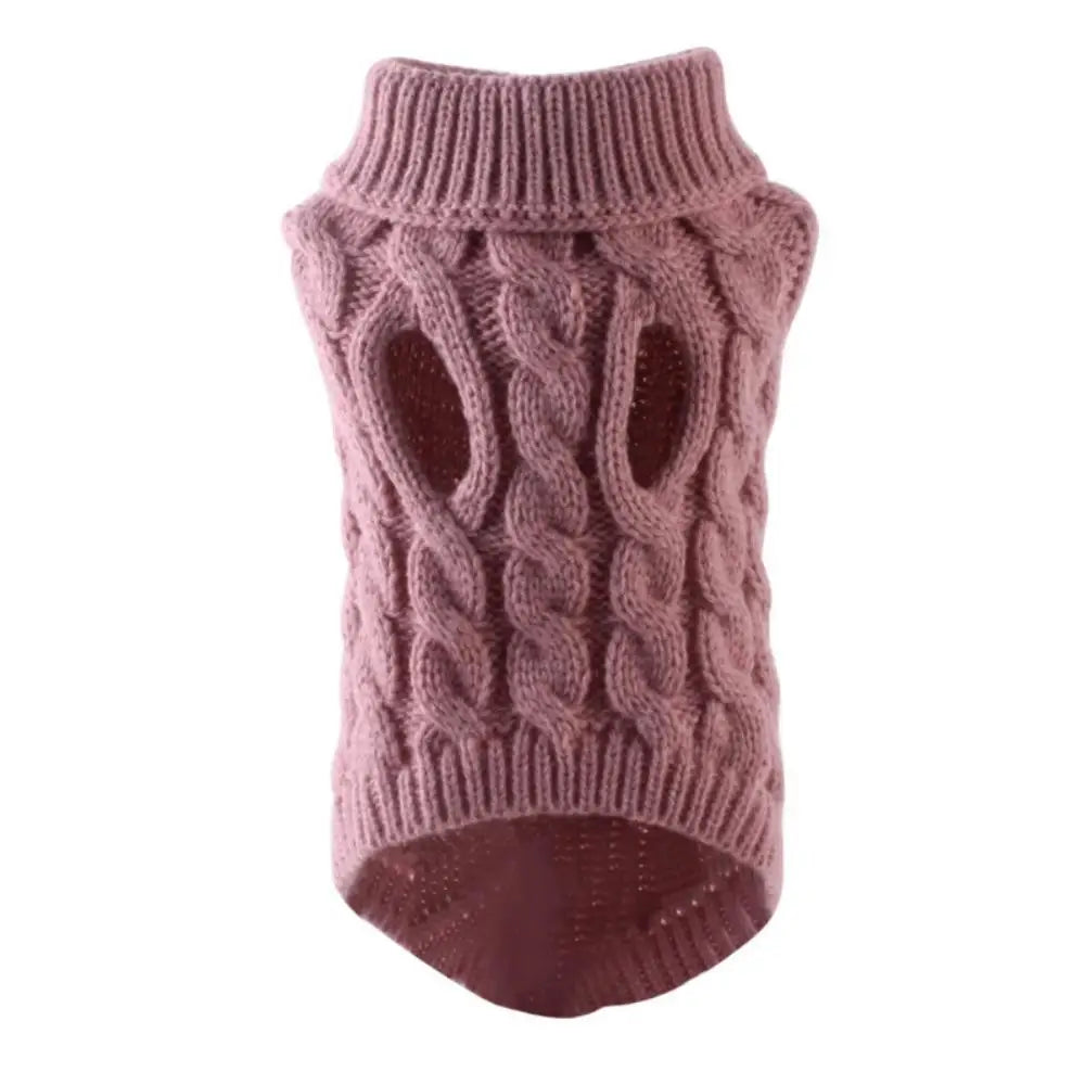 Warm Pet Sweater Winter Dog Clothes for Small Medium Dogs Knitted Puppy Cat Coat Chihuahua French Bulldogs Yorkie Customes