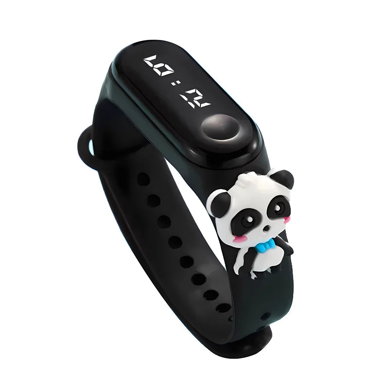 Waterproof Children's Smart Watch Cartoon LED Digital – Fun Electronics Wristwatch Birthday Gift for Kids Age 2-15 - I YAN